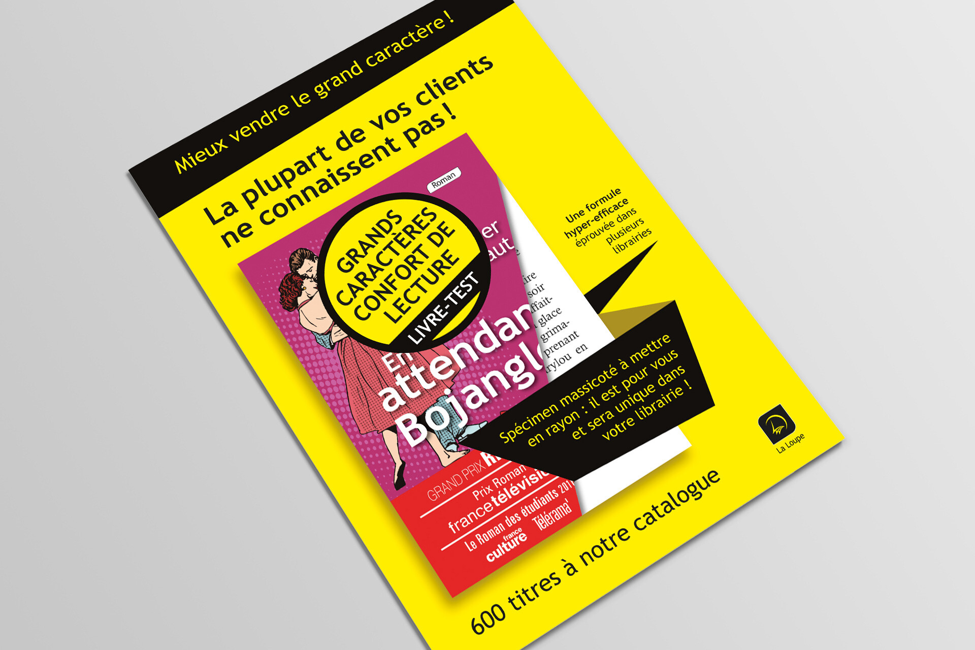 Dépliant Éditions de La Loupe