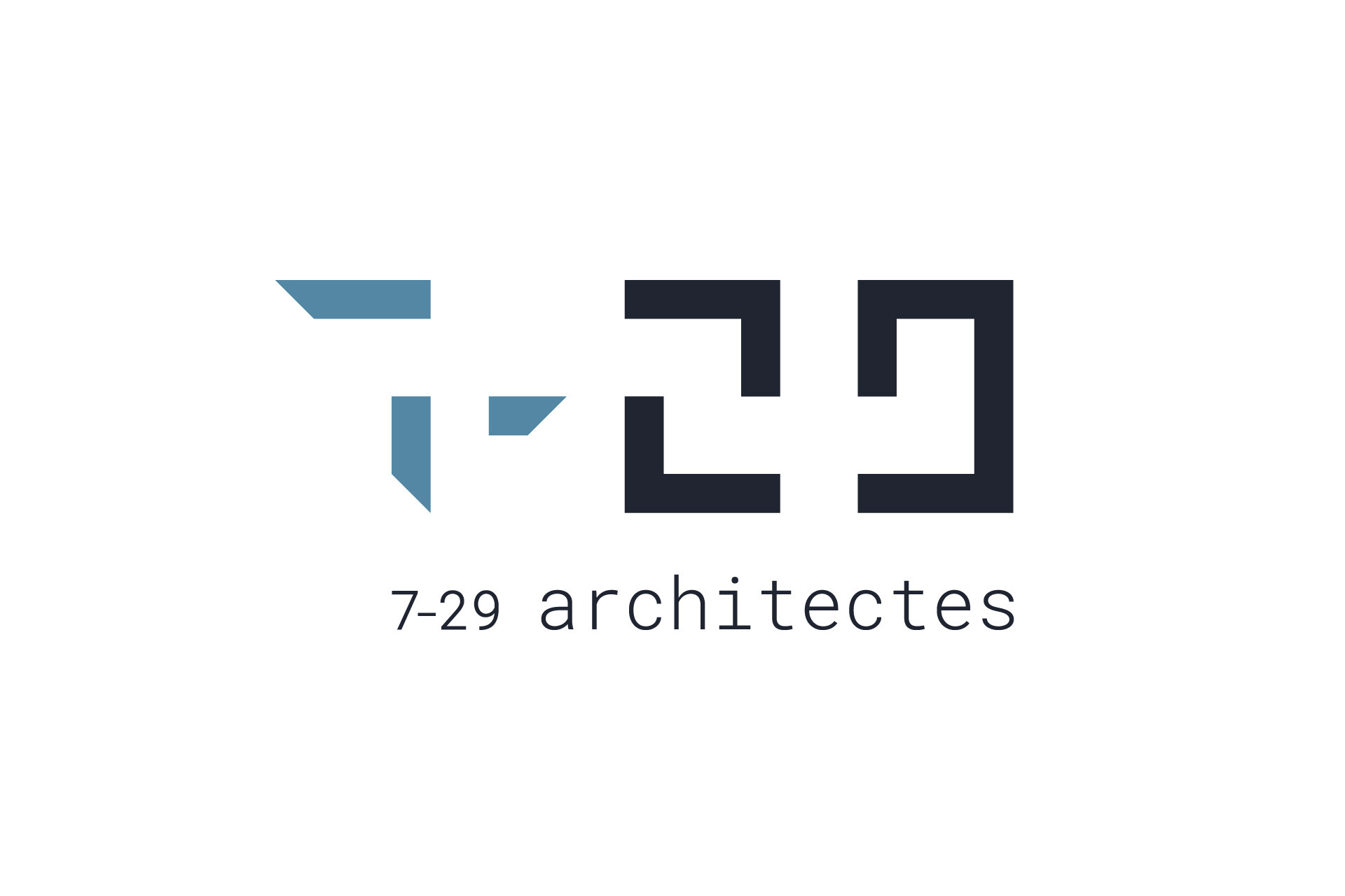 Logo 7-29 architectes