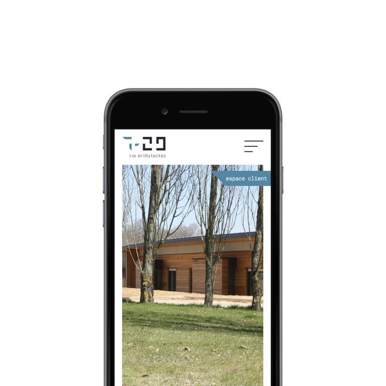 Site internet 7-29 architectes