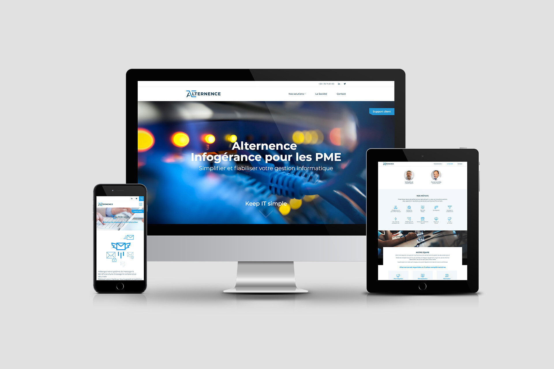 Webdesign responsive Alternence