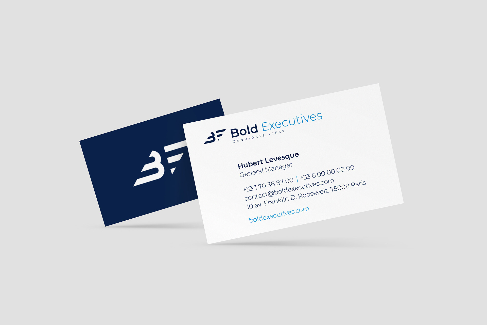 Carte de visite Bold Executives