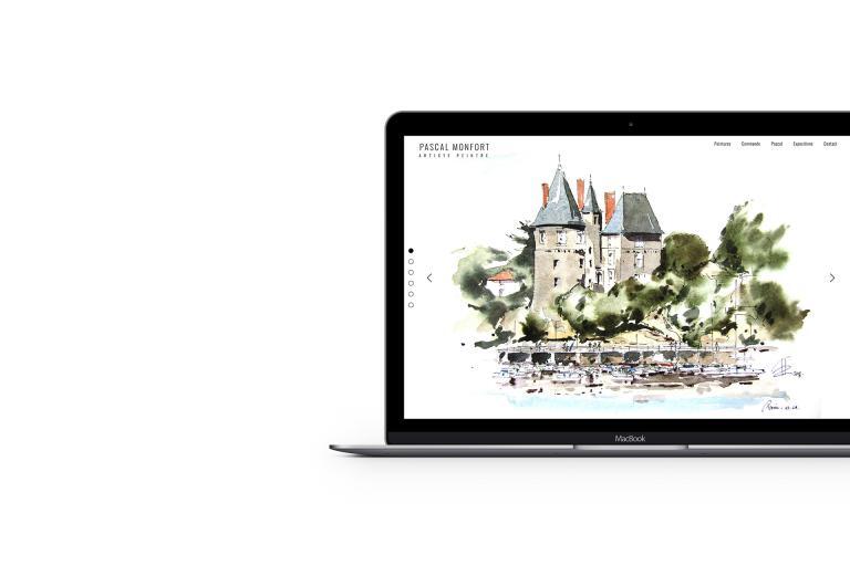 Site internet Pascal Monfort