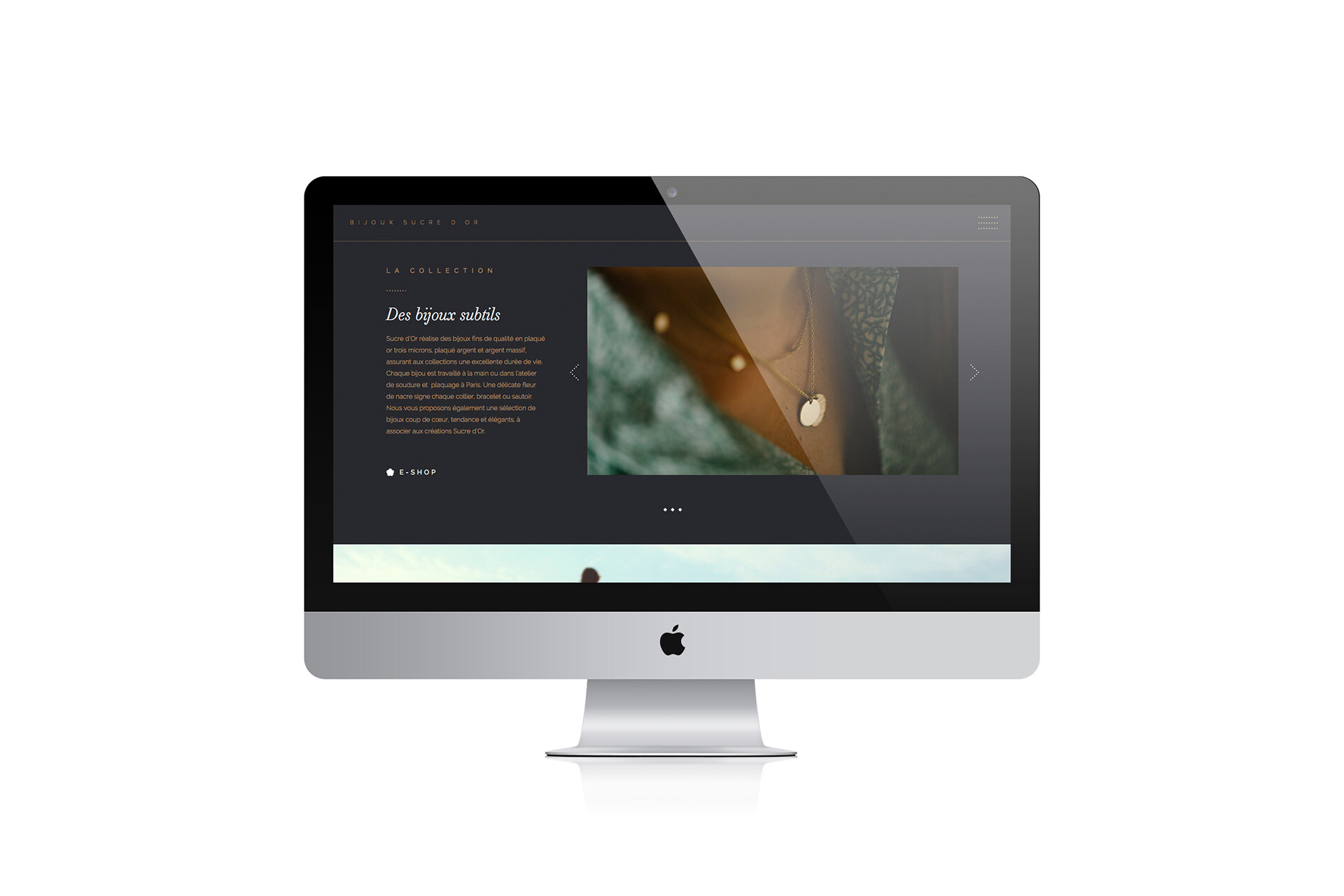 Site internet Sucre d'Or