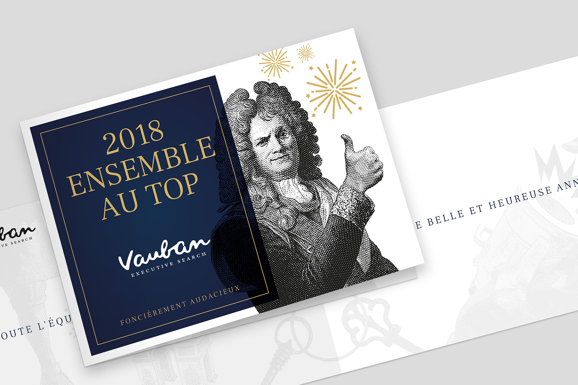 Carte de vœux Vauban executive search