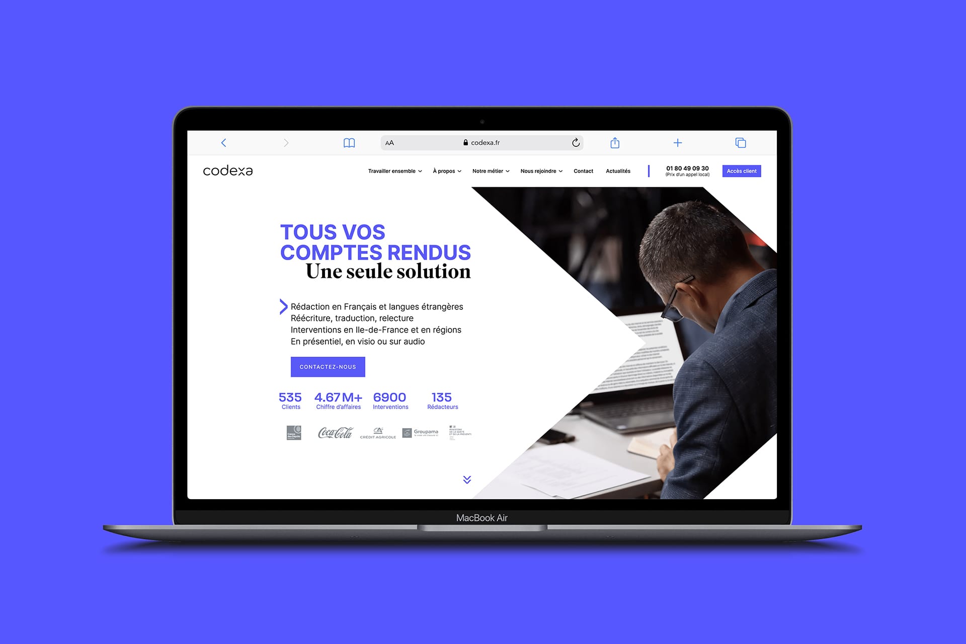 Codexa webdesign “desktop”