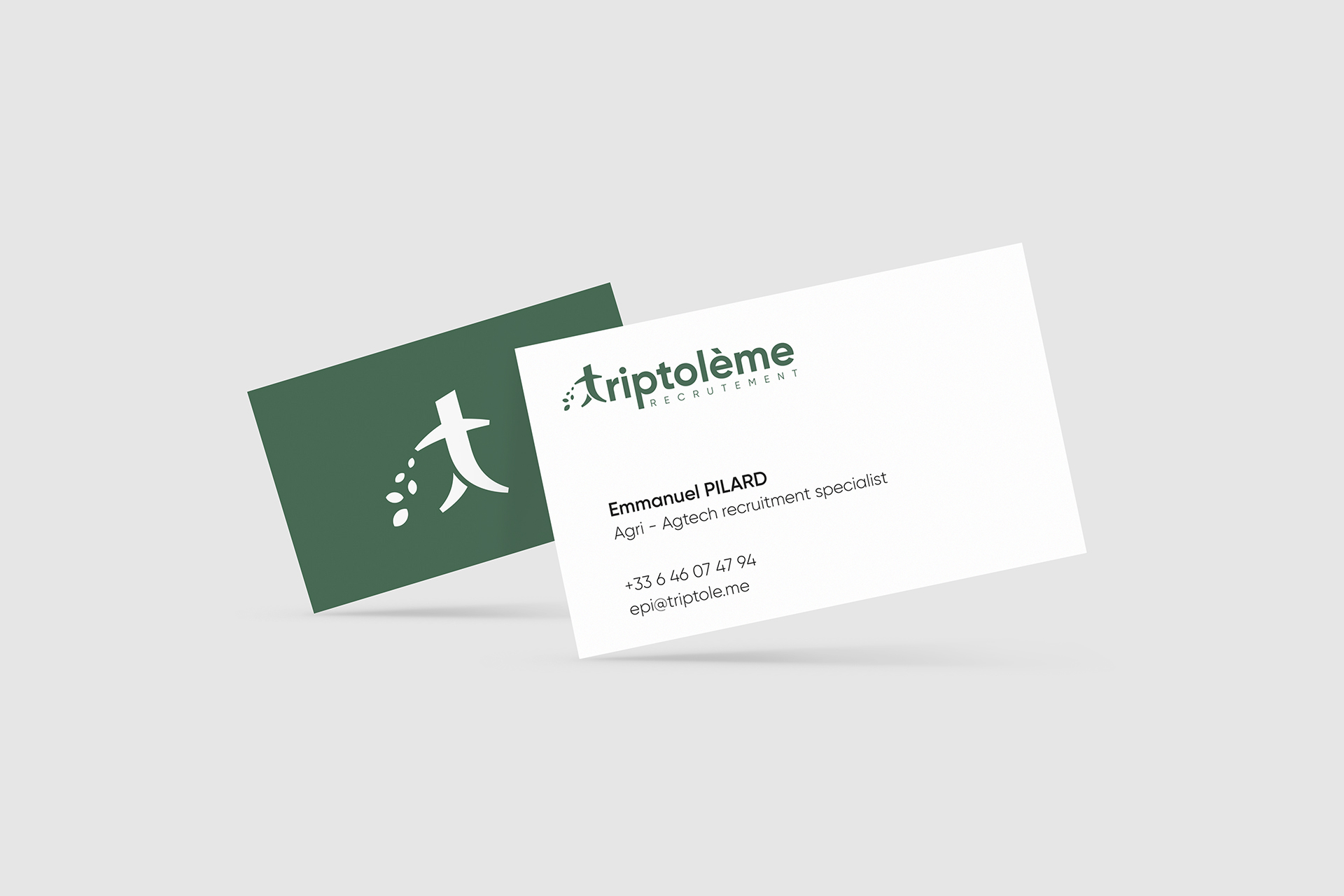 Carte de visite Triptolème
